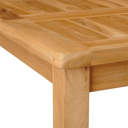 Barbord Naturlig 110 x 60 x 105 cm Massiv teak