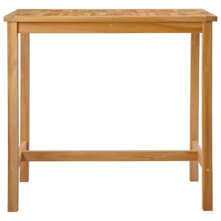 Barbord Naturlig 110 x 60 x 105 cm Massiv teak
