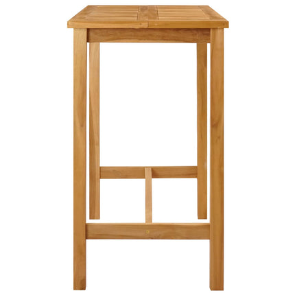 Barbord Naturlig 110 x 60 x 105 cm Massiv teak