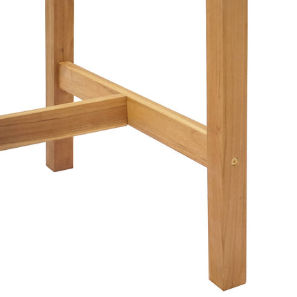 Barbord Naturlig 150 x 75 x 105 cm Massivt teakträ