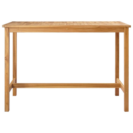 Barbord Naturlig 150 x 75 x 105 cm Massivt teakträ