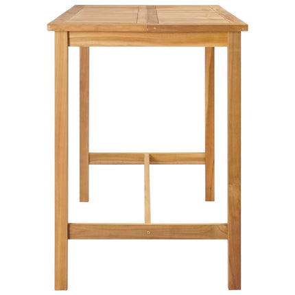 Barbord Naturlig 150 x 75 x 105 cm Massivt teakträ