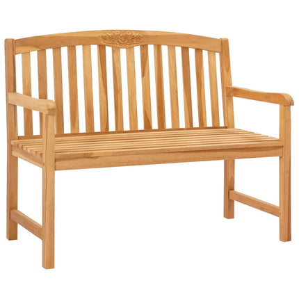 Handsnidad Rosabänk 114 x 60,5 x 95 cm Massivt teakträ Naturlig