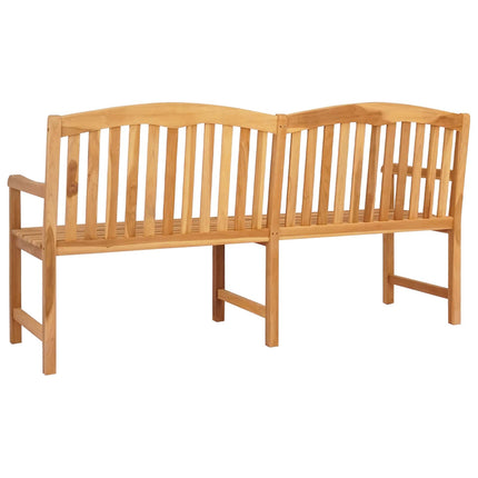 Handsnidad Rosabänk 150 x 60 x 90 cm Massivt teakträ Naturlig