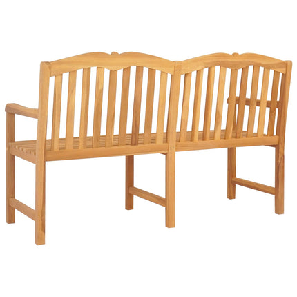 Handsnidad Rosabänk 150 x 60,5 x 95 cm Massivt teakträ Naturlig