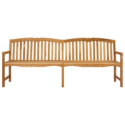 Handsnidad Rosabänk 228 x 61 x 94,5 cm Massivt teakträ Naturlig