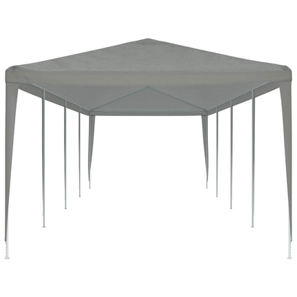 Partytält Ljusgrå 1200 x 300 x 255 cm PE och stål