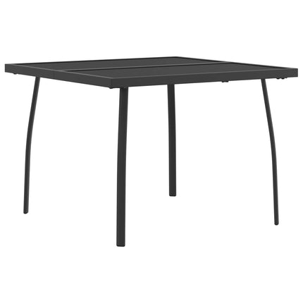Utemöbelset 3 pcs Antracit Järn och stål