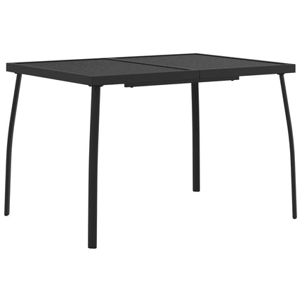 Utemöbelset 5 pcs Antracit Järn och stål