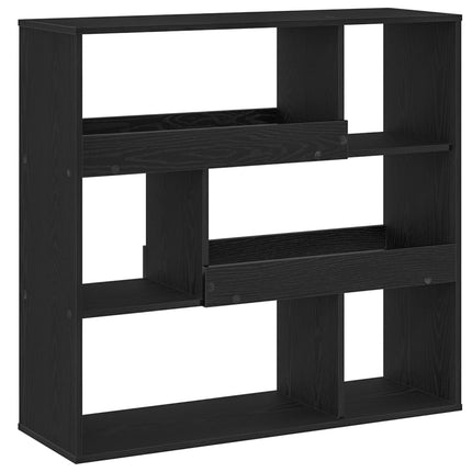 Bokhylla Svart Ek 100 x 33 x 94,5 cm Konstruerat trä