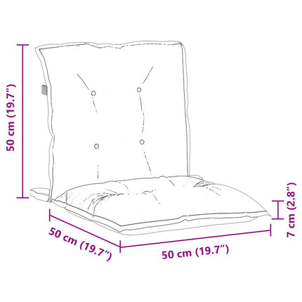 Utomhuskudde 100 x 50 x 7 cm 100% polyester