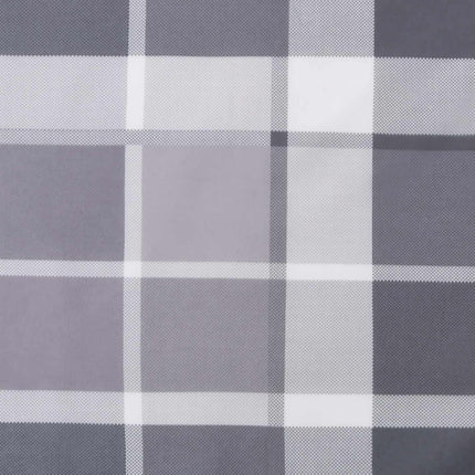 Utomhuskudde Rutig 4 pcs Grå rutigt 40 x 40 cm Tyg