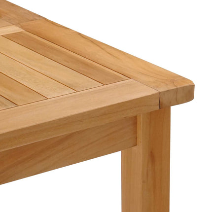 Utomhus Bar Set 5 pcs Naturlig Massivt teakträ