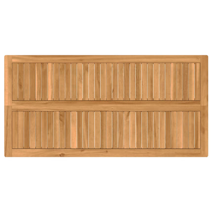 Utomhus Bar Set 5 pcs Naturlig Massivt teakträ