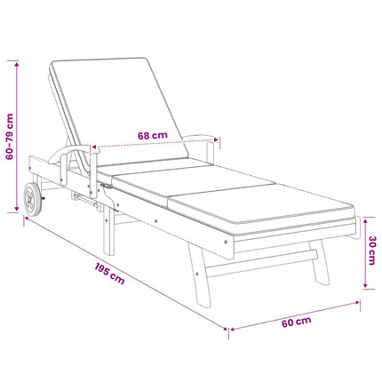 Solstol 100% Polyester Solid-Teak