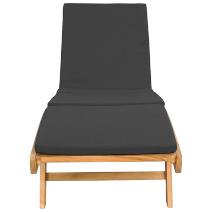 Solstol Brun och Mörkgrå Polyester