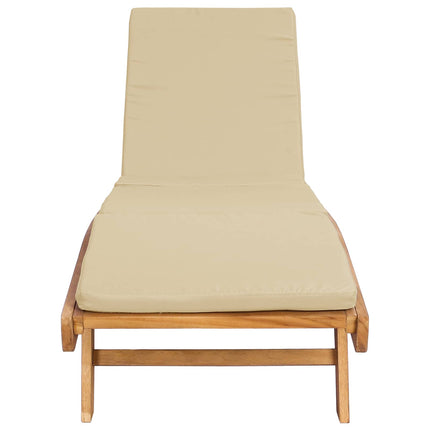 Solstol Brun och beige Polyester