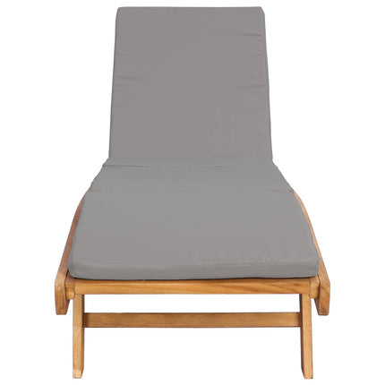Solstol Brun och ljusgrå Polyester