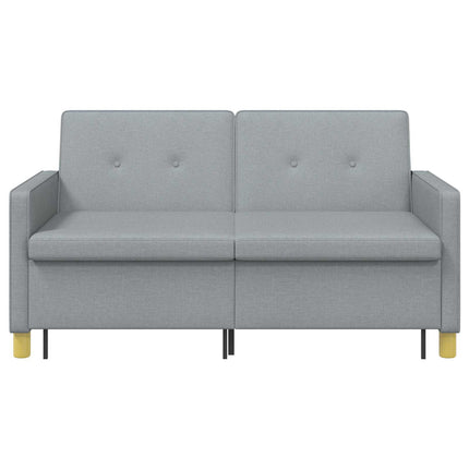 Pull Out Sofa Bed Ljusgrön Tyg