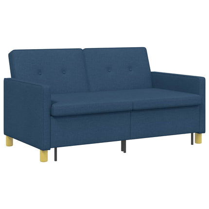 Pull Out Sofa Bed Blå Tyg