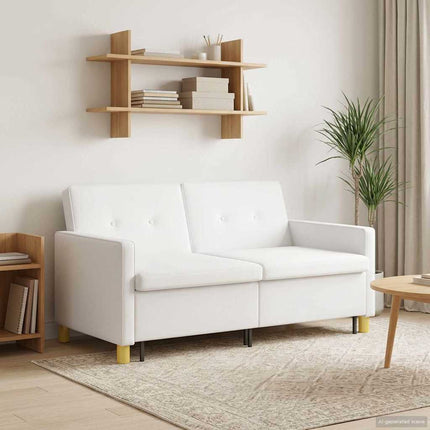 Pull Out Sofa Bed Vit Tyg