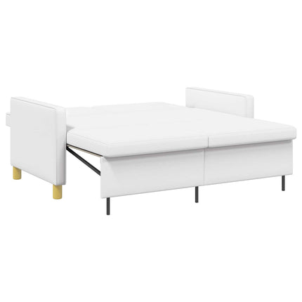 Pull Out Sofa Bed Vit Tyg