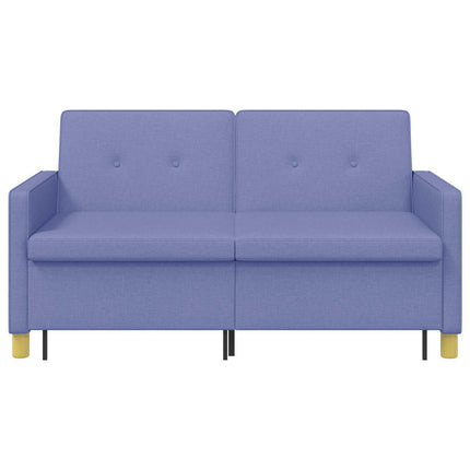 Pull Out Sofa Bed Jeansblå Tyg