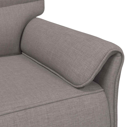 Soffset 2 st Taupe Tyg