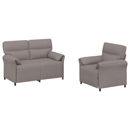 Soffset 2 st Taupe Tyg