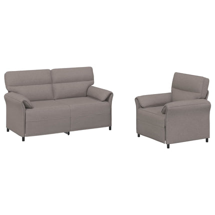 Soffset 2 st Taupe Tyg