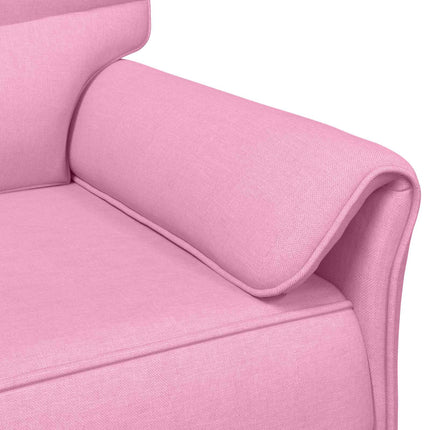 Soffset 2 st Rosa Tyg
