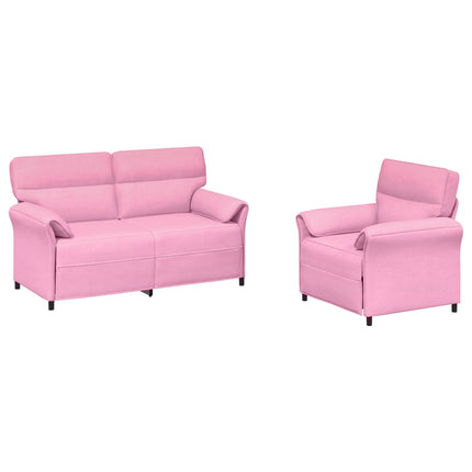 Soffset 2 st Rosa Tyg