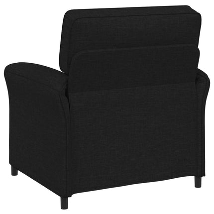 Soffset 2 st Svart Tyg