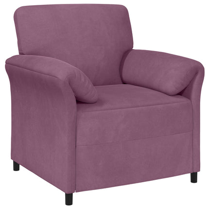 Soffset 2 st Lila Sammet