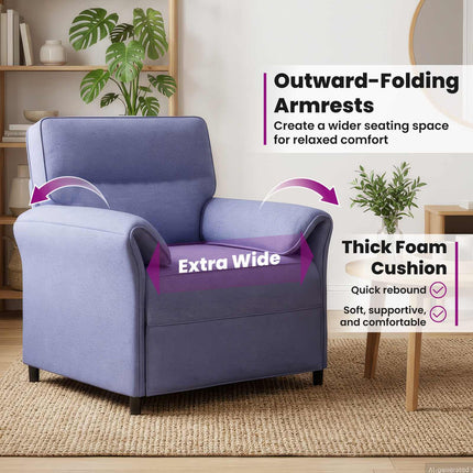Soffa 100% polyester metallram MDF, Plywood