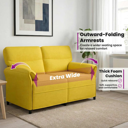 Soffa 100% polyester metallram MDF, Plywood