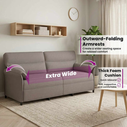 Soffa 100% polyester metallram MDF, Plywood