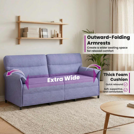 Soffa 100% polyester metallram MDF, Plywood