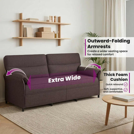 Soffa 100% polyester metallram MDF, Plywood