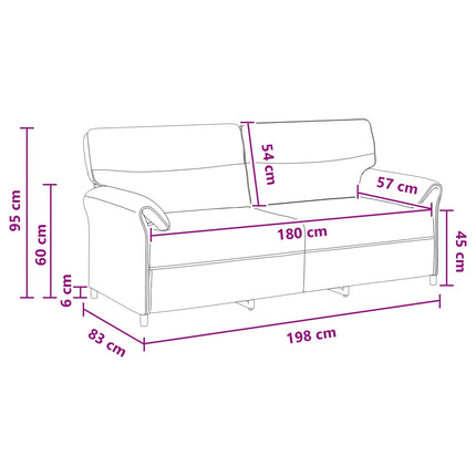 Soffa 100% polyester metallram MDF, Plywood