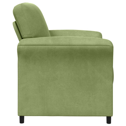 En-sitssoffa Ljusgrön 88 x 83 x 95 cm Sammet