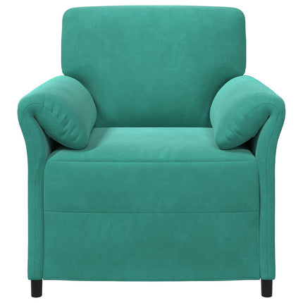 En-sitssoffa Turkos 88 x 83 x 95 cm Sammet