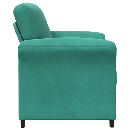 En-sitssoffa Turkos 88 x 83 x 95 cm Sammet