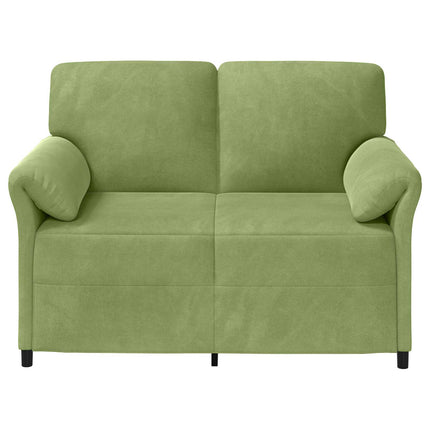 2-sits soffa Ljusgrön 138 x 83 x 95 cm Sammet