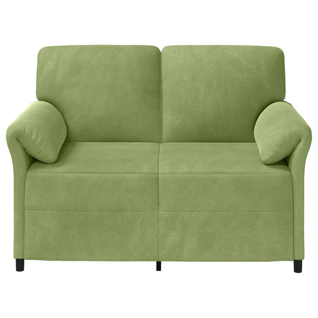 2-sits soffa Ljusgrön 138 x 83 x 95 cm Sammet