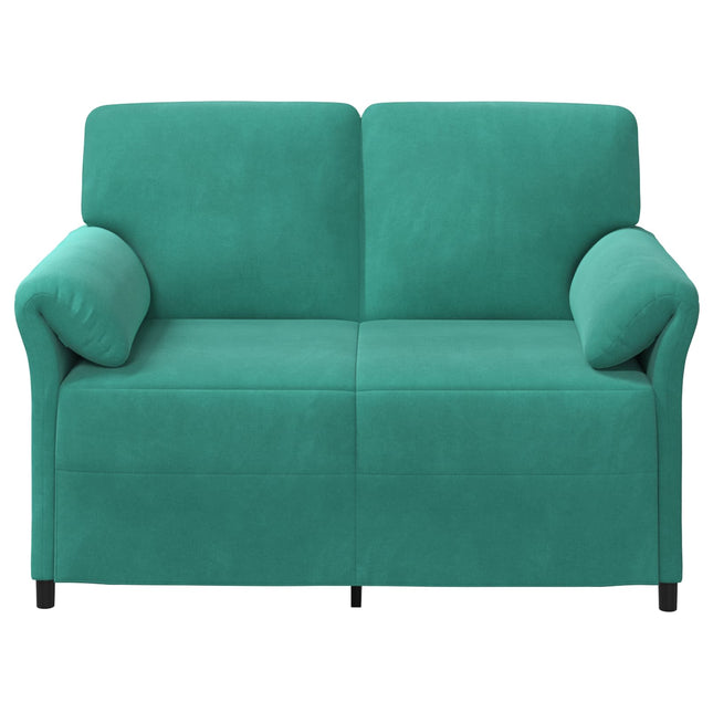 2-sits soffa Turkos 138 x 83 x 95 cm Sammet