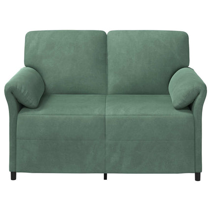 2-sits soffa Havgrön 138 x 83 x 95 cm Sammet