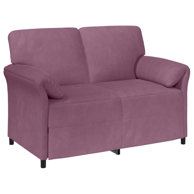 2-sits soffa Lila 138 x 83 x 95 cm Sammet
