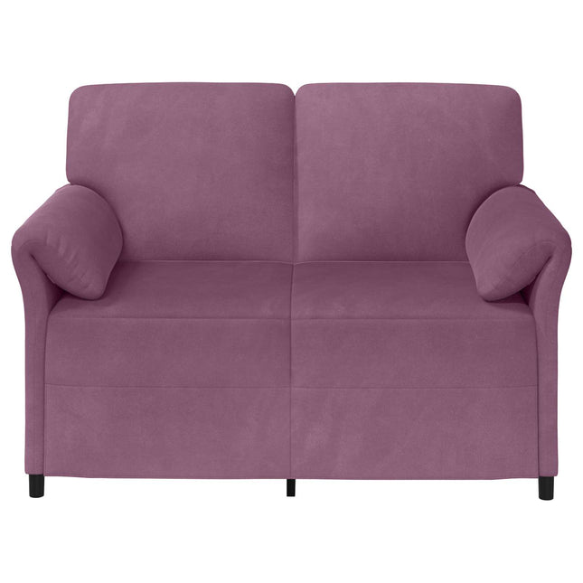 2-sits soffa Lila 138 x 83 x 95 cm Sammet