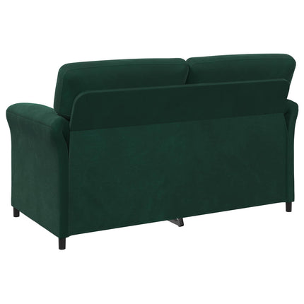 2-sits soffa Mörkgrön 158 x 83 x 95 cm Sammet